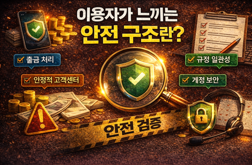 이용자가 안전하다고 느끼는 구조와 신뢰 요소를 표현한 대표 이미지
